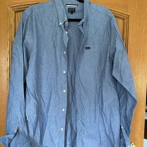 RVCA Denim Button up shirt